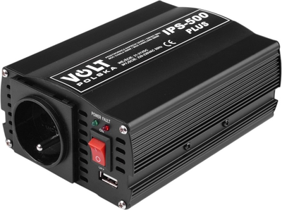 Перетворювач напруги Volt Polska IPS 500 Plus 24/230V 350/500W (3IPS50024P)