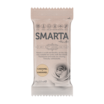 Пластика самозастигаюча, Карамель, 100 г, Smarta 30000118 8683451100967