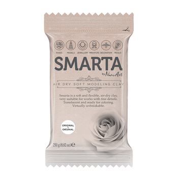 Пластика самозастигаюча, Біла Original, 250 г, Smarta 30000250 8682923974020