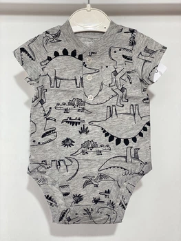Бодік для хлопчика Carters 16528112 6 міс 61-69 см Сірий