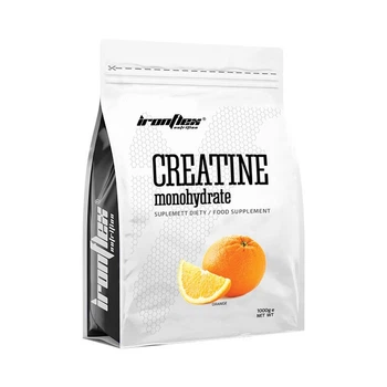 Креатин моногидрат IronFlex Creatine Monohydrate, 1 кг - Апельсин