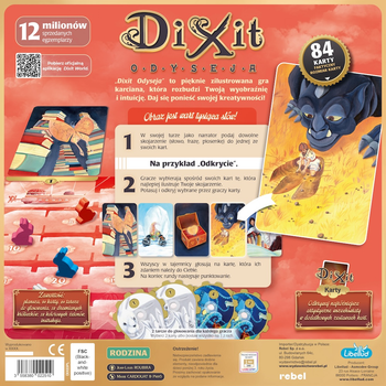 Gra planszowa Rebel Dixit Odyssey (3558380022510)