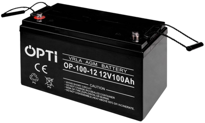 Akumulator Volt Polska AGM OPTI 12V 100 Ah (6AKUV100AG)