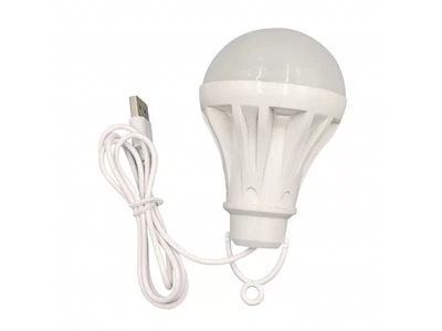 Світлодіодна лампа Luxel A50 5W USB 6500K (063-USB)