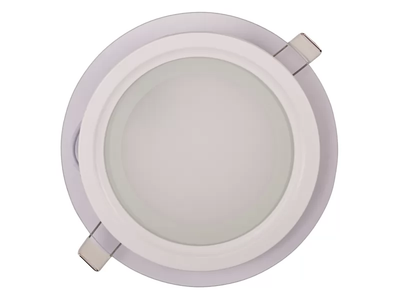 LED-панель Luxel зі скляним декором 160х30мм 220-240V 12W IP20 (DLRG-12N 12W)