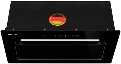 Витяжка WEILOR LUMINA WBG 66 BLACK