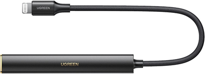 Адаптер Ugreen CM545 USB Type-C - mini jack 3.5 мм DAC Amplifier 0.1 м Black (6957303892174)