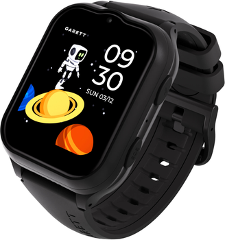 Smartwatch dla dzieci Garett Kids eSIM 4G Black (5904238486702)