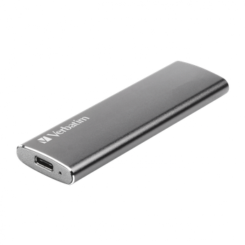 Зовнішній накопичувач SSD, 480Gb, Verbatim Vx500, Grey, USB 3.1 Type-C, 3D TLC, 500/440 MB/s (47443)