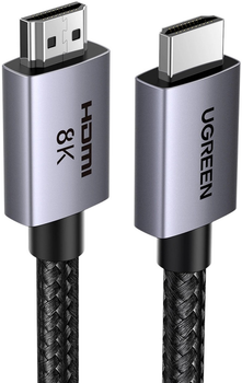 Kabel Ugreen HD171 HDMI - HDMI v2.1 8K 5 m Gray (AT6941876233762)
