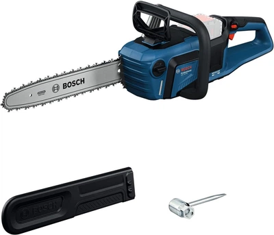 Аккумуляторная цепная пила Bosch Professional GKE 18V-40, 2 акб 4.0 Ah, ЗУ GAL 18V-40 (06008D3000+1600A019S0)