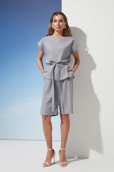 Шорты бермуды XXL-3XL. Серый