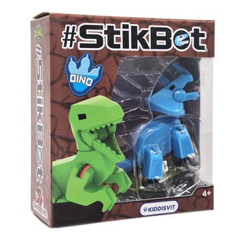 Фигурка Stikbot для анимации Динозавр Пластик 10 см Синий (560580)