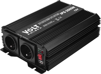 Перетворювач напруги Volt Polska IPS 2600 N 12/230V 1300/2600W (3IPSN26012)
