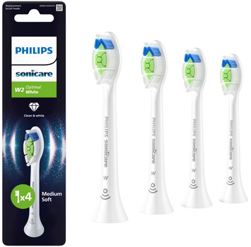 Насадки для зубной щетки PHILIPS Sonicare HX6064/87 W2 Optimal White