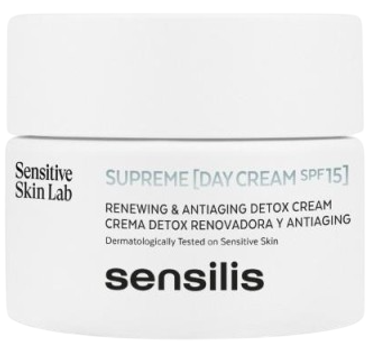 Денний крем для обличчя Sensilis Supreme Day SPF15 50 мл (8428749853909)