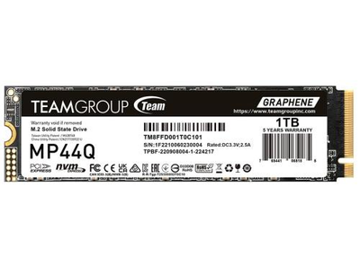 SSD накопитель Team mp44q 1Tb pci-e 4.0 x4 m.2 2280 3d qlc (tm8ffd001t0c101)