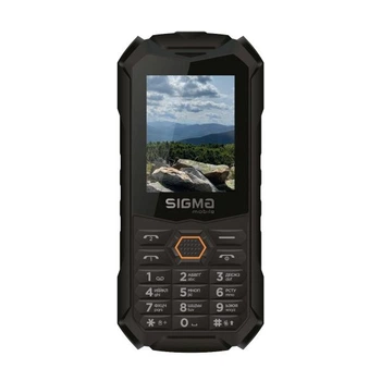 Мобільний телефон Sigma mobile X-treme pv68 Black/Orange (4827798738221)