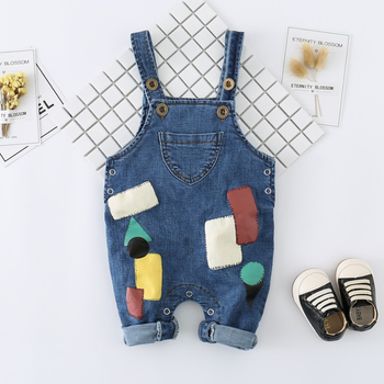 Комбинезон джинсовый Baby Синій 100см 7504