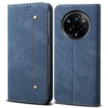Чохол-книжка з кишеньками UniCase Jeans Wallet для Realme 14 Pro Plus - Blue