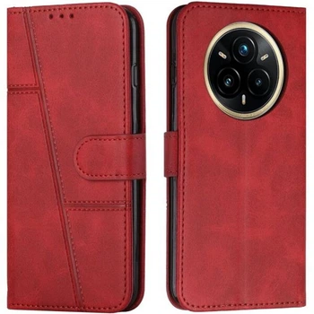 Чохол-книжка з застібкою UniCase Jet Cover для Realme 14 Pro Plus - Red