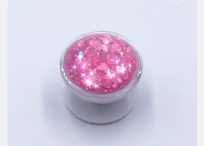 Держатель для телефона Popsockets с переливающимися блестками Розовый