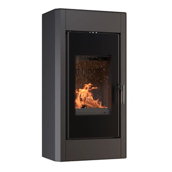 Сталева піч BOKAR Aston ST 4380 ( 9,0 кв ) black ceramatex