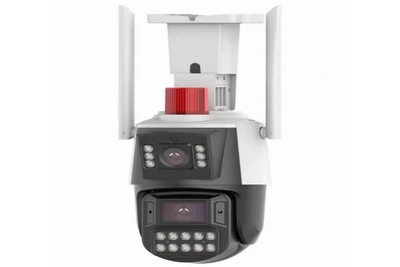 Камера відеоспостереження PTZ вулична WiFi ICSEE 1080P камера з поворотом 90 градусів нічний режим до 30 метрів