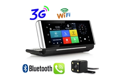Авторегистратор K6 на торпеду с доп камерой 4G 1080P Full HD угол обзора 170 градусов