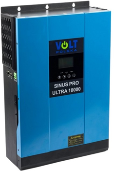 Гібридний інвертор Volt Polska SinusPro Ultra 10 кВА (5 кВт) 1-фазний (5904100450763)