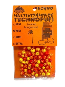 Насадка плаваюча TECHNOPUFI midi 4-6мм Вітамін