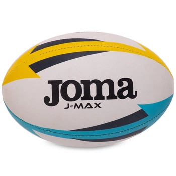 Мяч для регби Joma J-MAX 400680-209 №3 Белый-желтый-синий