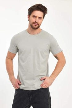 Футболка однотонная Trend Collection 39049-4 светло-серый (BOYAMA GRI) 3XL