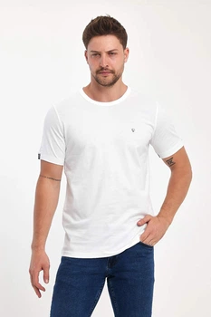 Футболка однотонная Trend Collection BAT 36192 Белый (BEYAZ) 5XL