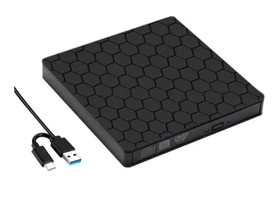 Внешний DVD-RW CD-RW USB привод, портативный дисковод