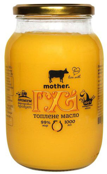 Топленое масло Mother Гхи 1000 мл (4820216760477)