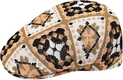 Кепка Kangol Arts & Crafts 504 Цвет Tan Multi Размер L