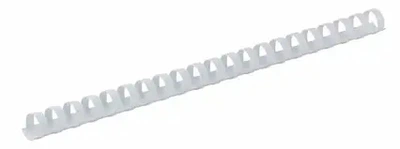 Пластикові пружини Buromax d 6 мм 100 шт Білі (BM.0500-12)