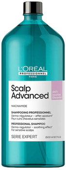 Szampon L'Oreal Professional Paris Serie Expert Scalp Advanced Anti-Gras Oiliness do włosów przetłuszczających się 1.5 l (3474637090517)