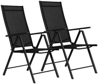 Набір садових стільців ModernHome by Multistore WR1652-2 Чорні