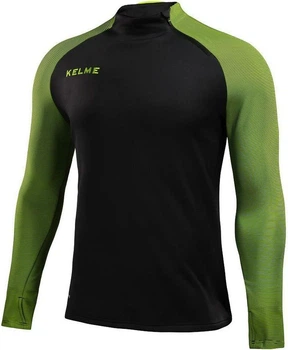 Свитшот Kelme MONTES черно-салатовый 3XL 3871301.9012