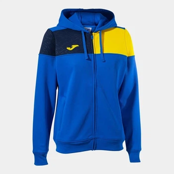 Жіноча спортивна кофта Joma CREW V синий,желтый L 901863.709 L