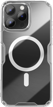 Etui plecki Nillkin Nature Pro Magnetic Case with MagSafe do Apple iPhone 16 Pro Transparent/White (6902048287280)
