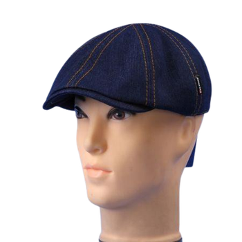 Кепка мужская восьмиклинка джинс 9102/1/5 Синий Ellipse 58 см
