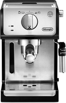 Кавоварка рожкова Delonghi ECP35.31.BK Silver