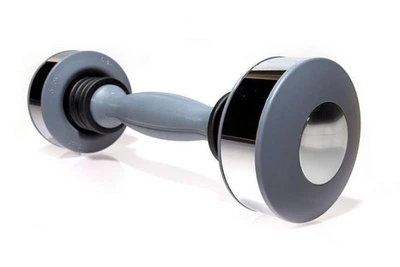 Гантели Shake Weight с вибрацией 1,5 кг высококачественный пластик и металл черные с серебристым