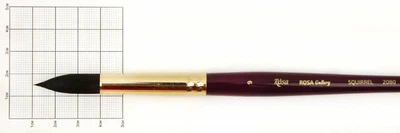 Белка круглая, 2080, № 9, к. Г. Кисть ROSA Gallery (Az1-4823086707948)