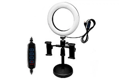 Кольцевая LED лампа 20 дюймов PHONE LIVE FILL LIGHT WN-20 регулируемая яркость цветовая температура 3000K - 6000K
