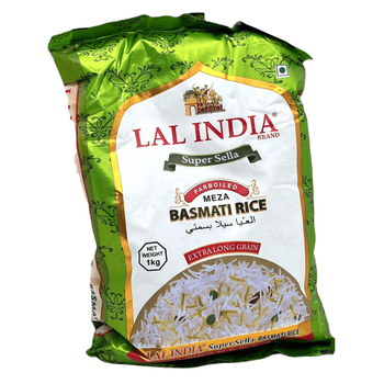 Рис Басмати Lal India Basmati Rice Parboiled пропаренный 5 кг