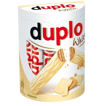 Батончики Ferrero Duplo White c белого шоколада 10 шт 182 г